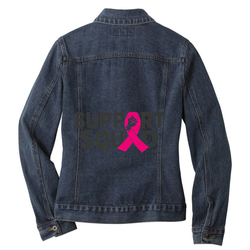 Music Vintage Retro Ribbon Football Women My Favorite Ladies Denim Jacket by MadisonDesign | Artistshot