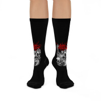 Cattle Decapitation Design Crew Socks | Artistshot