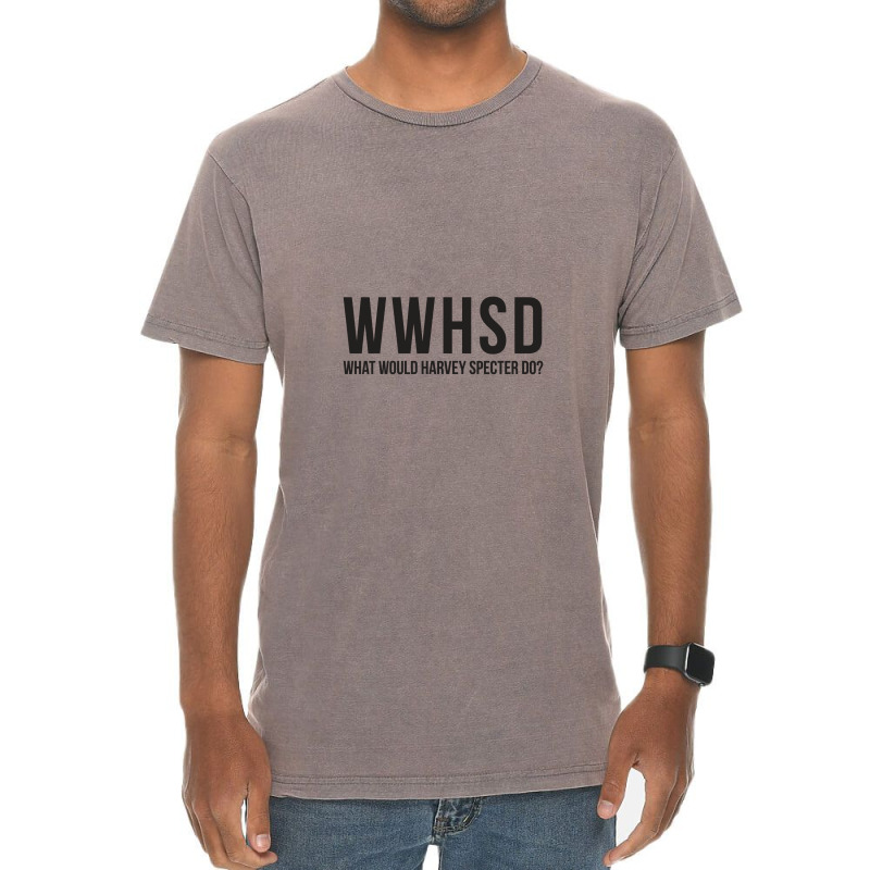 What Would Harvey Specter Do Vintage T-shirt | Artistshot