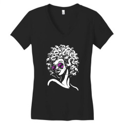 funky medusa Women's V-Neck T-Shirt | Artistshot