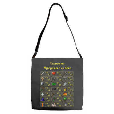 Runescape Adjustable Strap Totes Designed By Allison Serenity