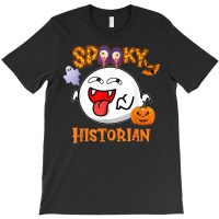 Boo Halloween Costume Spooky Historian T Shirt T-shirt | Artistshot