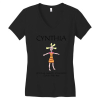 Art Character Angelica Mens Womens Women's V-neck T-shirt | Artistshot