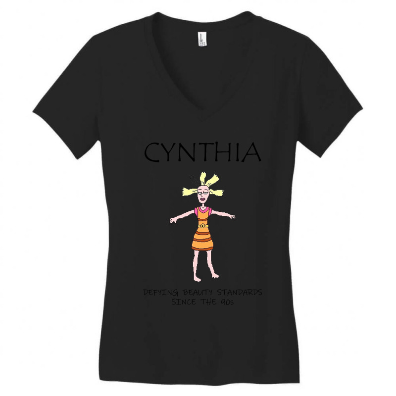 Art Character Angelica Mens Womens Women's V-Neck T-Shirt by ArtistCherish | Artistshot