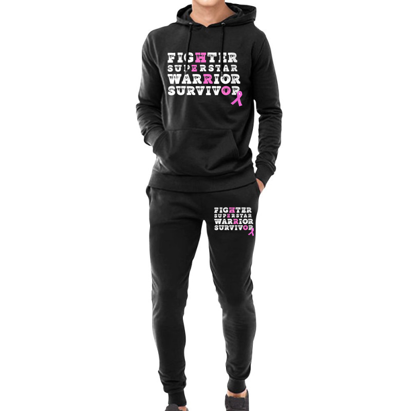 Womens Fighter Superstar Warrior Survivor Hoodie & Jogger Set | Artistshot