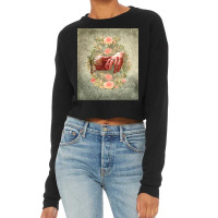 Music Vintage Retro Dinna Fash Funny Gifts Boys Girls Cropped Sweater | Artistshot