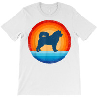 Alaskan Malamute Retro Vintage 60s 70s Sunset Dog Lovers Men T Shirt T-shirt | Artistshot