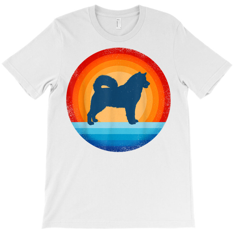 Alaskan Malamute Retro Vintage 60s 70s Sunset Dog Lovers Men T Shirt T-shirt | Artistshot