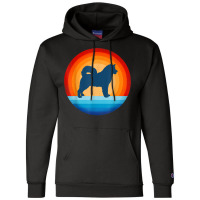 Alaskan Malamute Retro Vintage 60s 70s Sunset Dog Lovers Men T Shirt Champion Hoodie | Artistshot