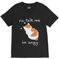 No Talk Me V-neck Tee | Artistshot