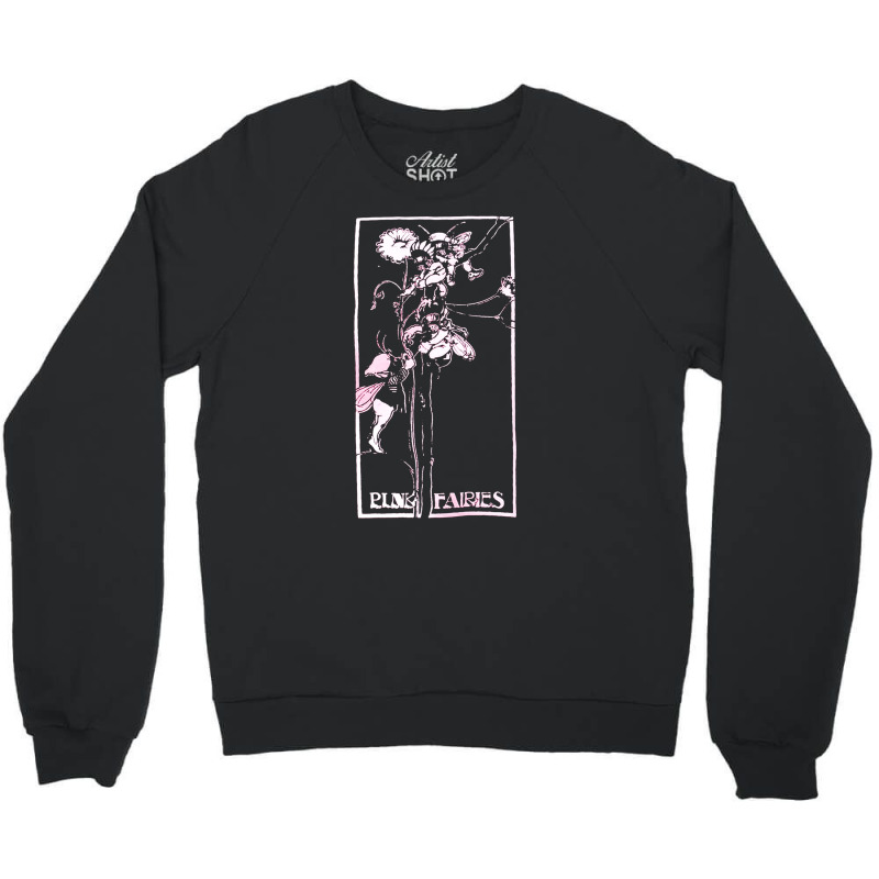 Pink Fairies, Pink, Fairies, Pink Fairie, The Pink Fairies, Pink Fairi Crewneck Sweatshirt | Artistshot