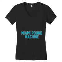 Miami Pound Machine Women's V-neck T-shirt | Artistshot