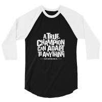 Champion Will Fight 3/4 Sleeve Shirt | Artistshot