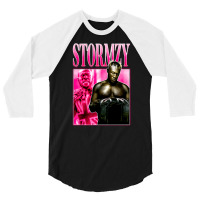 Stormzys, Stormzys Vintage, Stormzys Art, Stormzys Painting, The Storm 3/4 Sleeve Shirt | Artistshot