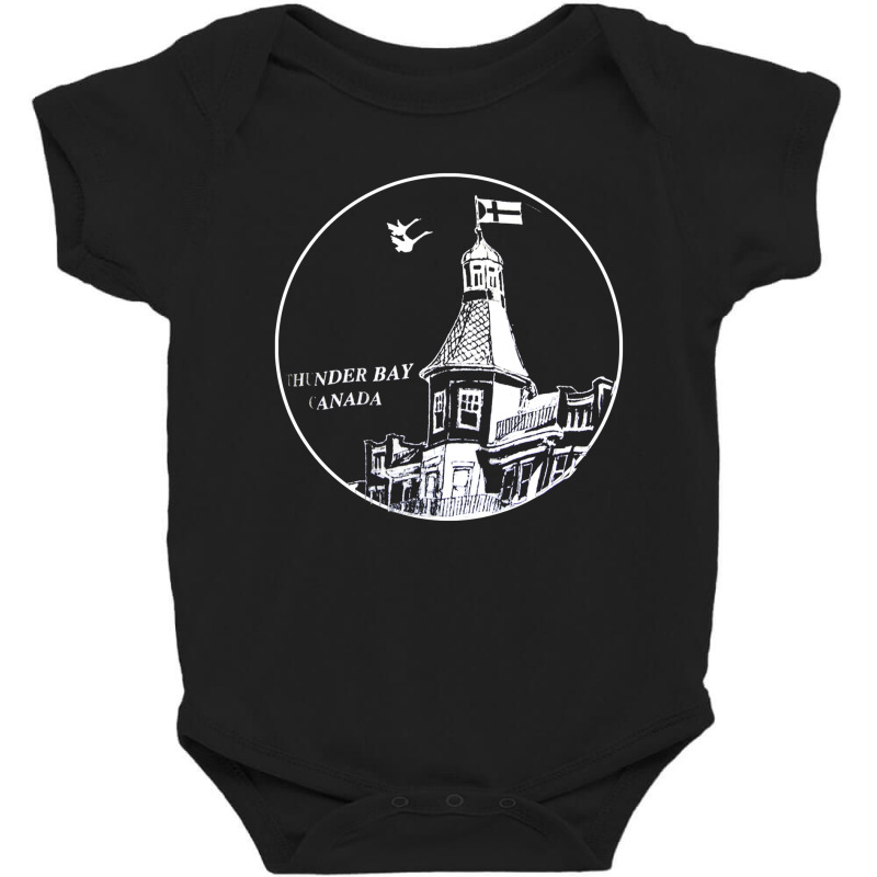 Thunder Bay Canadas, Thunder Bay Canadas Vintage, Thunder Bay Canadas  Baby Bodysuit by ELMAV | Artistshot