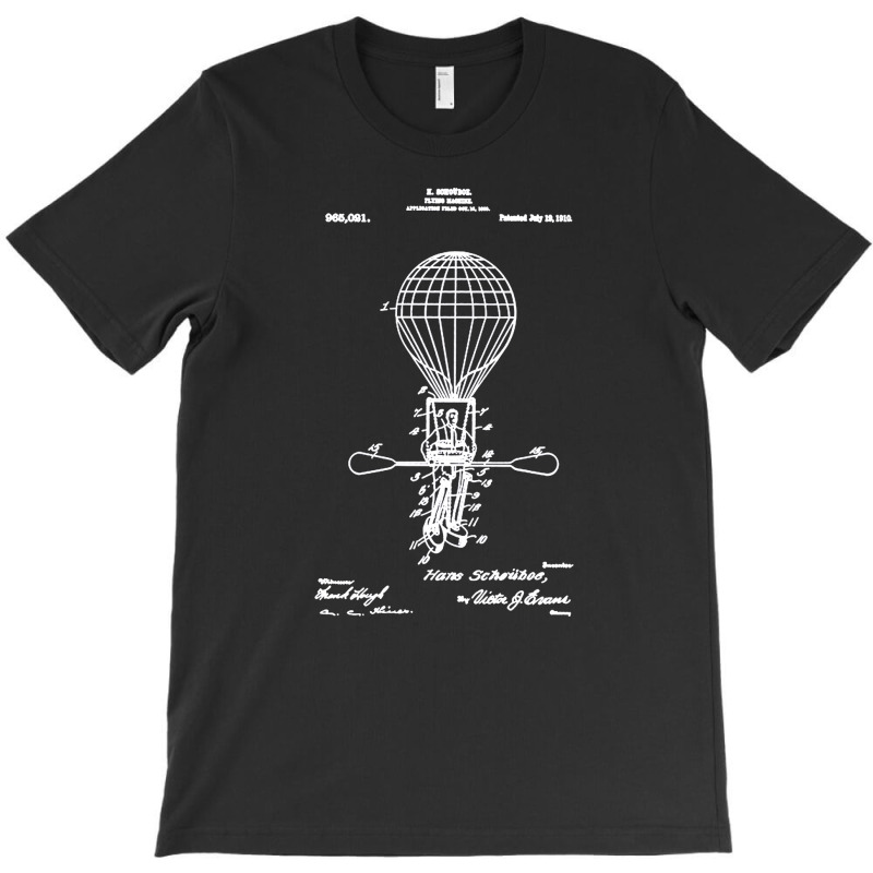 Flying Machine 1910 Patent, The Flying Machine 1910 Patent, Flying Mac T-shirt | Artistshot