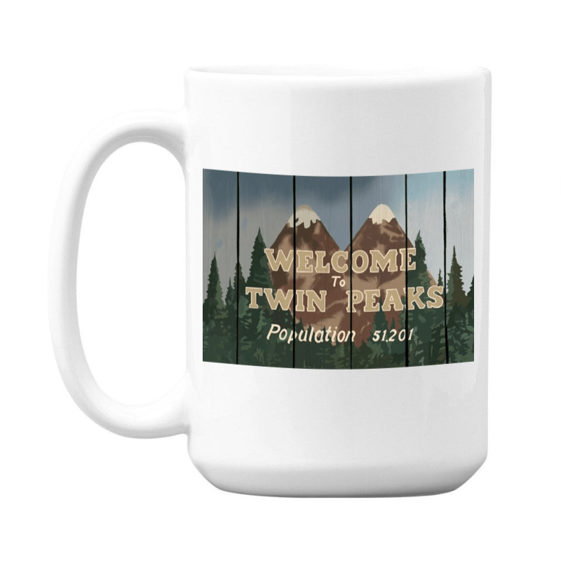 Twin Peaks Inspireds, Twin Peaks Inspireds Vintage, Twin Peaks Inspire 15 Oz Coffee Mug | Artistshot