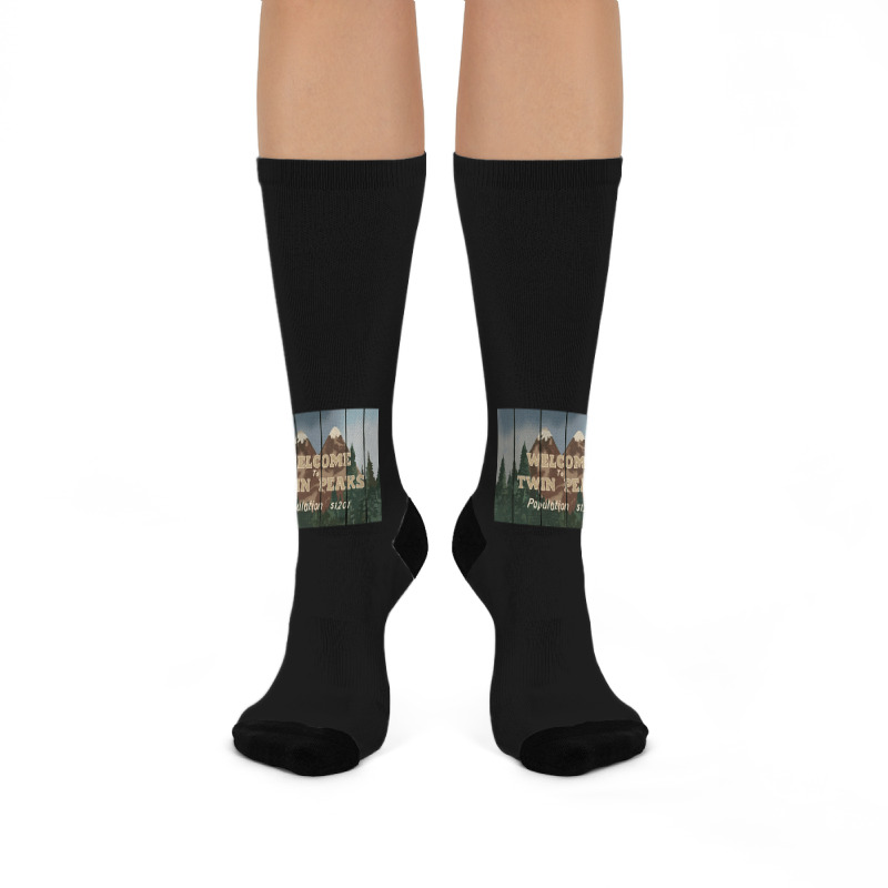 Twin Peaks Inspireds, Twin Peaks Inspireds Vintage, Twin Peaks Inspire Crew Socks | Artistshot