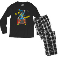 Slap This Hockey Goalies, Slap This Hockey Goalies Vintage, Slap This  Men's Long Sleeve Pajama Set | Artistshot