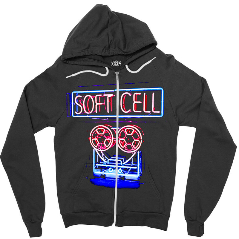 Soft Cells, Soft Cells Vintage, Soft Cells Painting, The Soft Cells,so Zipper Hoodie | Artistshot