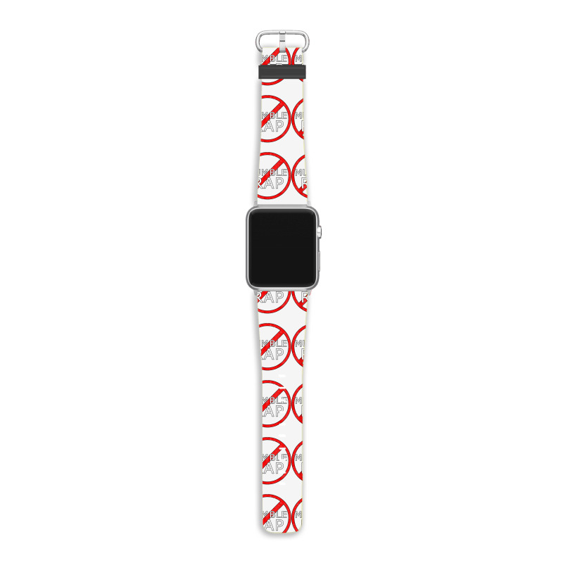 Stop Mumble Rap Hiphop Design Apple Watch Band | Artistshot