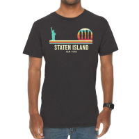 Staten Island New York Premium Vintage T-shirt | Artistshot