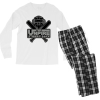 The Umpire Strikes Back Men's Long Sleeve Pajama Set | Artistshot