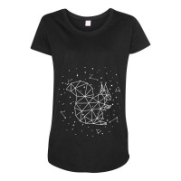 Sternbild Squirrel Constellation Eastern Gray Fox Squirrel Maternity Scoop Neck T-shirt | Artistshot