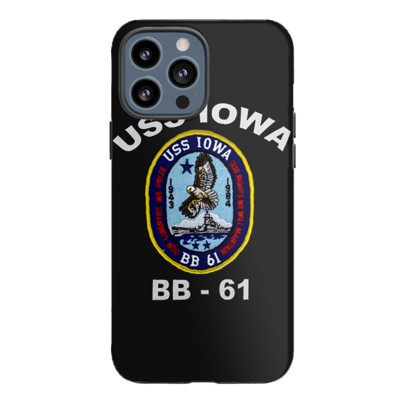 Uss Iowas, Uss Iowas Vintage, Uss Iowas Art, Uss Iowas Painting, The U Iphone 13 Pro Max Case | Artistshot