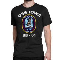 Uss Iowas, Uss Iowas Vintage, Uss Iowas Art, Uss Iowas Painting, The U Classic T-shirt | Artistshot