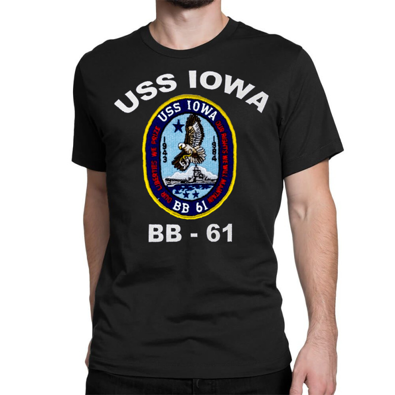 Uss Iowas, Uss Iowas Vintage, Uss Iowas Art, Uss Iowas Painting, The U Classic T-shirt | Artistshot