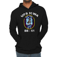 Uss Iowas, Uss Iowas Vintage, Uss Iowas Art, Uss Iowas Painting, The U Lightweight Hoodie | Artistshot