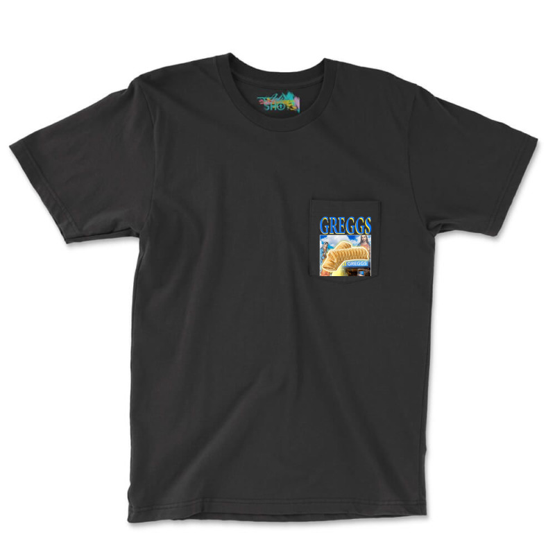 Greggs Sausage Roll, The Greggs Sausage Roll, Greggs Sausage Rolls, Gr Pocket T-Shirt by ELMAV | Artistshot