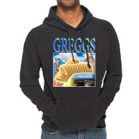 Greggs Sausage Roll, The Greggs Sausage Roll, Greggs Sausage Rolls, Gr Vintage Hoodie | Artistshot