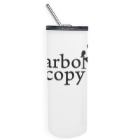 Menmommy Carbon Copy   Black Print Skinny Tumbler | Artistshot