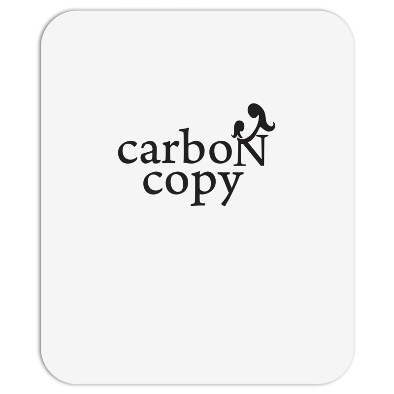 Menmommy Carbon Copy   Black Print Mousepad | Artistshot