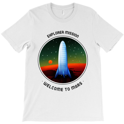 Explore Mission T-shirt Designed By Johnny Wiggins