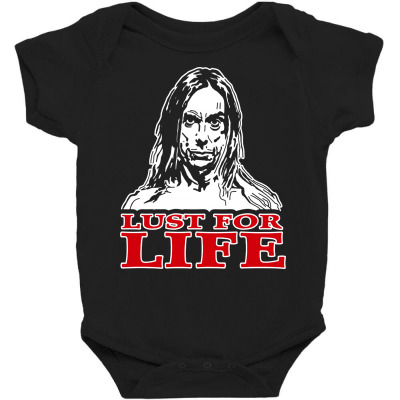 Lust For Life Iggy Pop Rock Baby Bodysuit Designed By Funtee