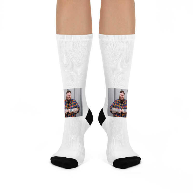 Jelly Roll Smile Crew Socks | Artistshot