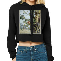 Cicely Mary Barker Elm Fairy Cropped Hoodie | Artistshot