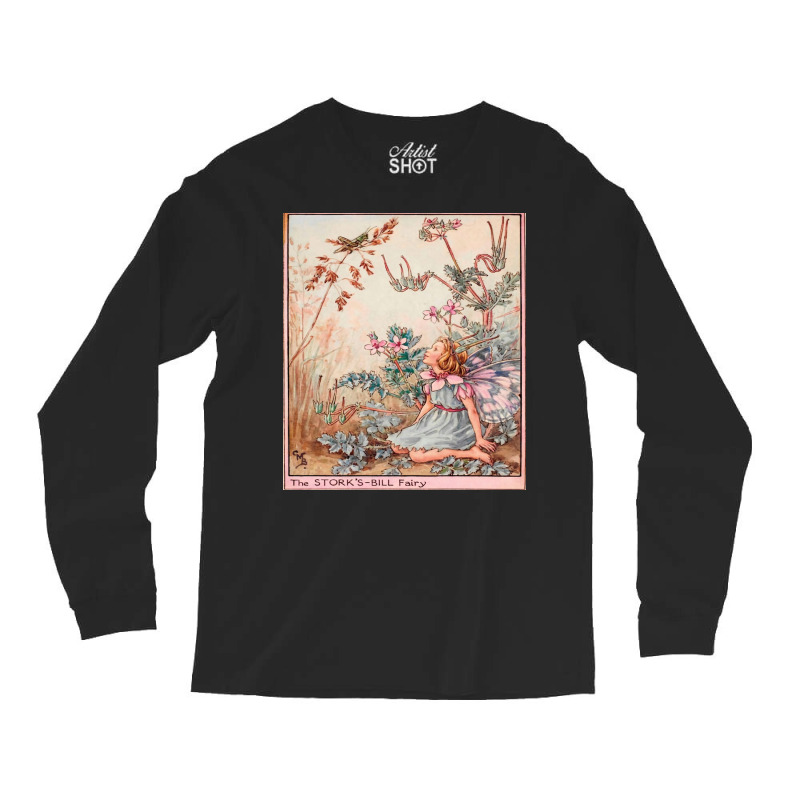 Cicely Mary Barker The Storks Bill Long Sleeve Shirts | Artistshot