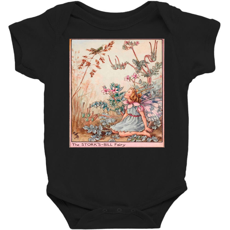 Cicely Mary Barker The Storks Bill Baby Bodysuit | Artistshot