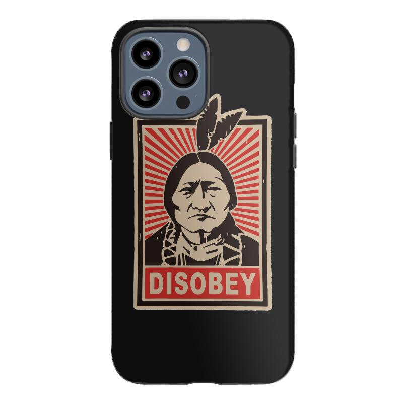 Disobeyy Native American Face Portraitt Anti Colonisation Mexico Usa P Iphone 13 Pro Max Case | Artistshot