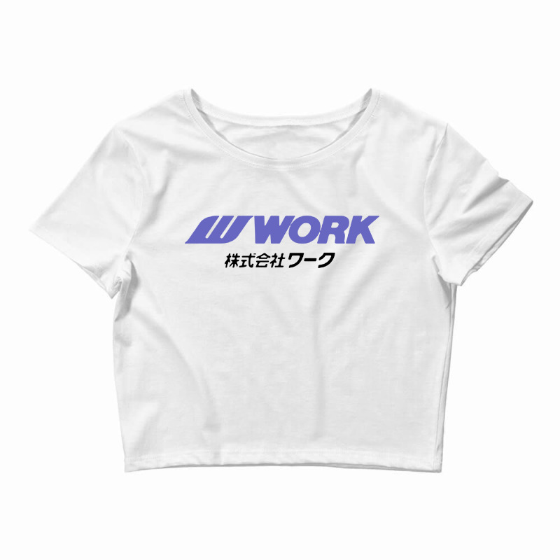 Work Wheels Crop Top by Gendakanz | Artistshot