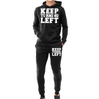 Keep Turning Left Funny Gift Dirt Short Track Runner Present Premium T Hoodie & Jogger Set | Artistshot