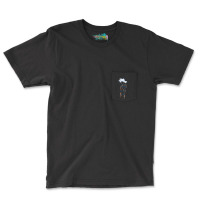 Goku Outline Pocket T-shirt | Artistshot