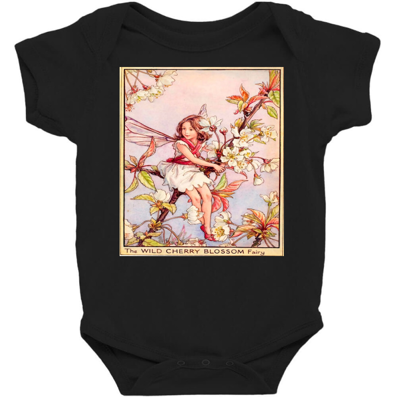 Cicely Mary Barker The Wild Cherry Blossom Baby Bodysuit | Artistshot