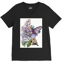 Lilac Fairy V-neck Tee | Artistshot