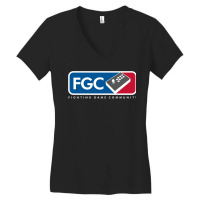 Fighting Game Community Member Women's V-neck T-shirt | Artistshot