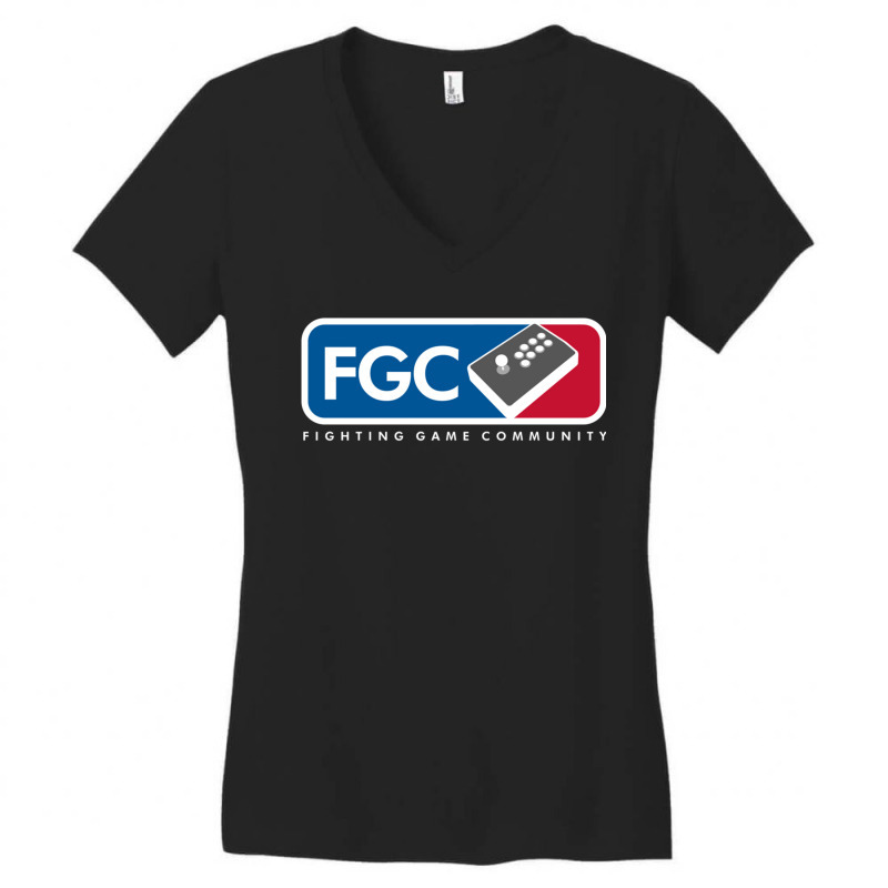 Fighting Game Community Member Women's V-Neck T-Shirt by ShelaRenayKaeser | Artistshot